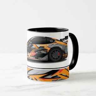 Voiture de sport Café Mug à deux tons