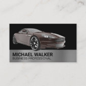 Voiture de sport | Carte de visite des services au (Devant)