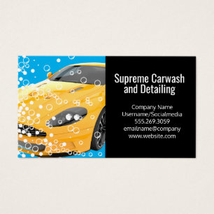 Voiture de sport jaune   Bulles