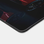 Voiture de sport rouge moderne (Coin)