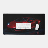 Voiture de sport rouge moderne (Clavier et souris)