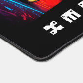 Voiture de sport sur fond de graffiti avec prénom (Coin)