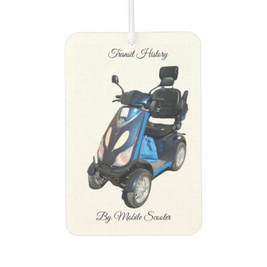 Voiture Désodorisant pour scooter Transitmobile (Devant)