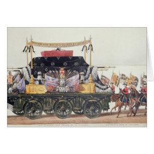 Voiture funèbre du duc de Wellington, 1853