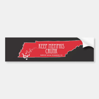Voiture Gardez Memphis Crunk - autocollant de Crunker