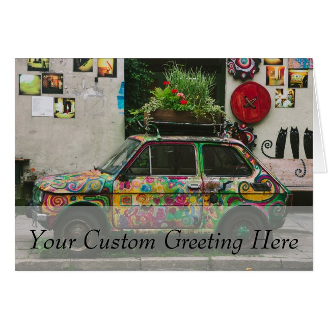 Voiture géniale (Devant horizontal)