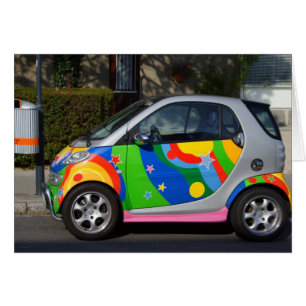 Voiture intelligente colorée