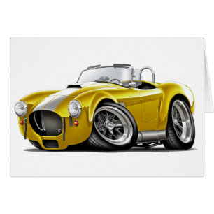 Voiture Jaune-Blanche de cobra