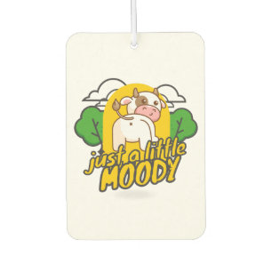 Voiture joli désodorisant pour voiture, moody vache air fr