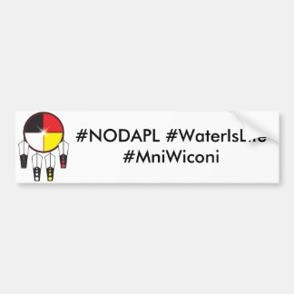 Voiture L'eau est autocollant de butoir de la vie