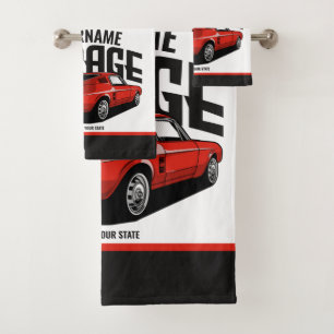 Voiture Muscle Personnalisée 1967 Garage Fastback