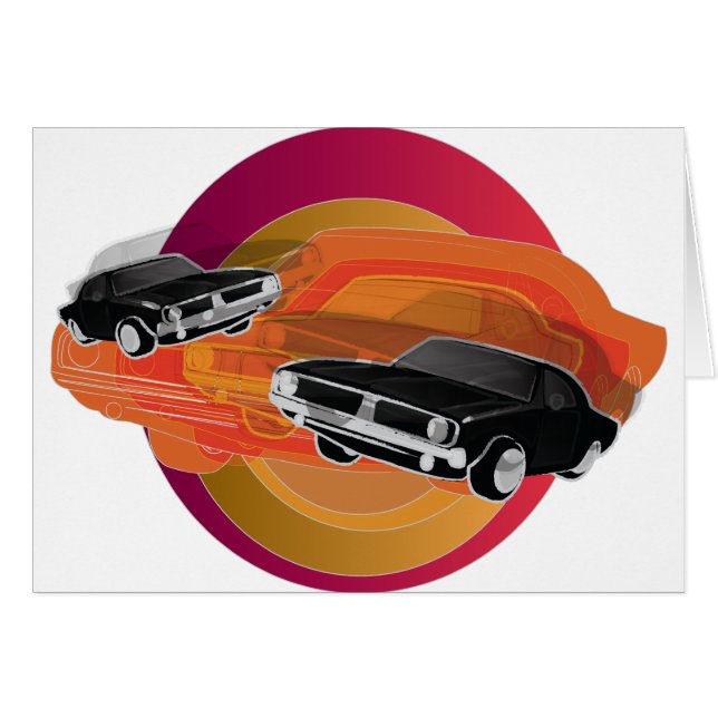 Voiture Musclée (Devant horizontal)