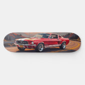 Voiture Musclée Classique 1967 Skateboard (Horz)