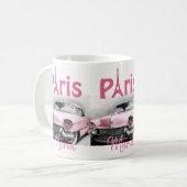 Voiture Paris France Mug (Devant gauche)