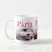Voiture Paris France Mug (Gauche)