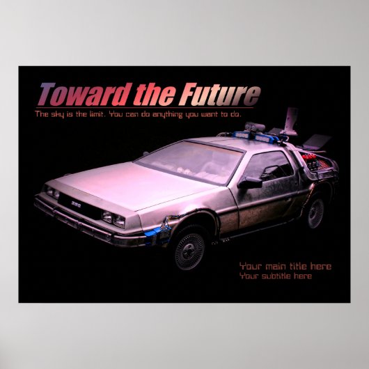 Voiture : Poster (Devant)