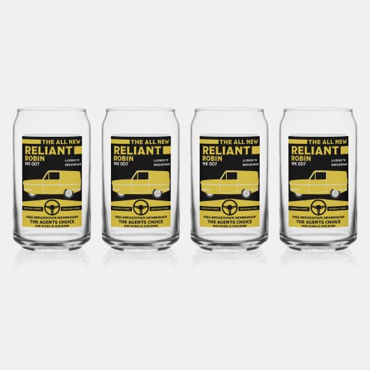 Voiture Robin Reliant (Dos)