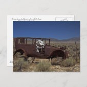 Voiture Sans Carte Postale De Nom (Devant / Derrière)