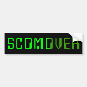 Voiture ScoMOver 2019 autocollant de pare-chocs australien