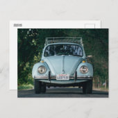 Voiture VIGNOBLE BLUE BUG Cartes postales (Devant / Derrière)