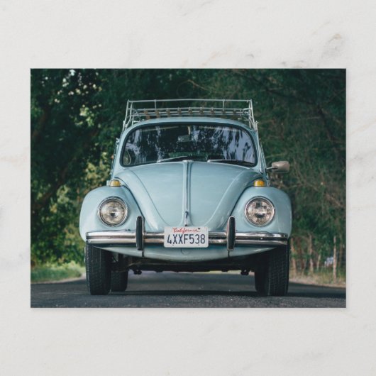 Voiture VIGNOBLE BLUE BUG Cartes postales (Devant)