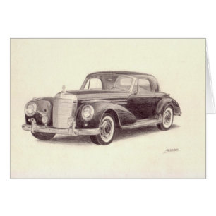 Voiture vintage : Benz 300S de Mercedes