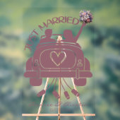 Voiture Vintage Bouquet Marié (Neutre)