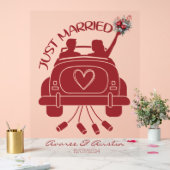 Voiture Vintage Bouquet Marié (Mariage)