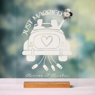 Voiture Vintage Bouquet Marié