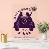 Voiture Vintage Bouquet Marié (Mariage)