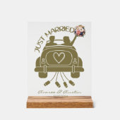 Voiture Vintage Bouquet Marié (Recto)