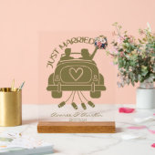 Voiture Vintage Bouquet Marié (Mariage)