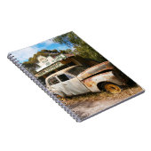 Voiture Vintage Et Garage, Carnet (Côté Droit)