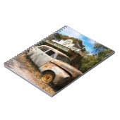 Voiture Vintage Et Garage, Carnet (Côté gauche)