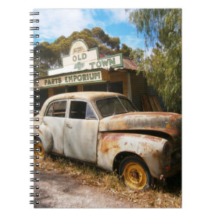 Voiture Vintage Et Garage, Carnet