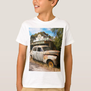 Voiture Vintage Et Garage, Tshirt Garçons