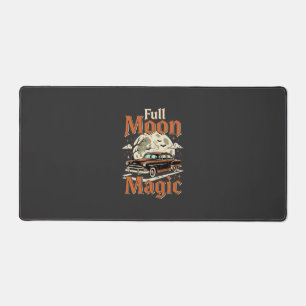 Voiture Vintage Magie Pleine Lune Halloween