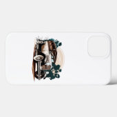 Voiture Vintage - Retro Auto Elegance coque iphone (Verso (horizontal))