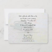 Voiture Vintage sur carte Retraite (Dos)