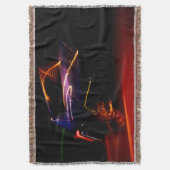 voiture violette danse jeter couverture (devant Vertical)
