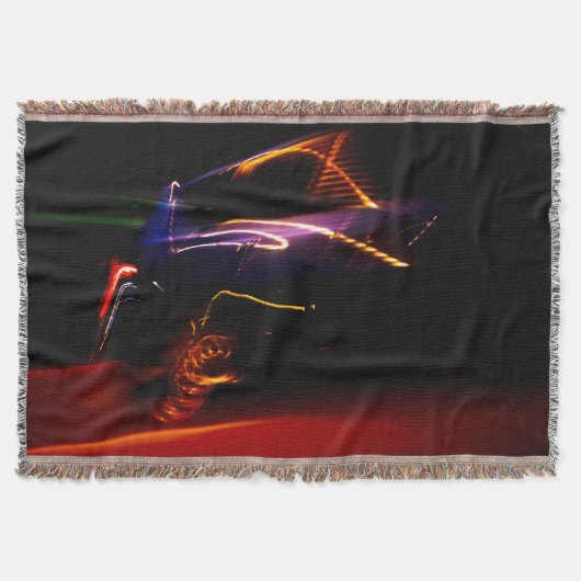 voiture violette danse jeter couverture (Devant)
