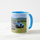Voitures anciennes - Mug (Devant droit)