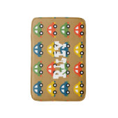Voitures Brown tapis de salle de bain (Devant (Vertical))