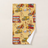 Voitures, Bus & Vélos Anciens (Serviette à main)
