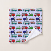 Voitures, Camions, Bus (Gant de toilette)