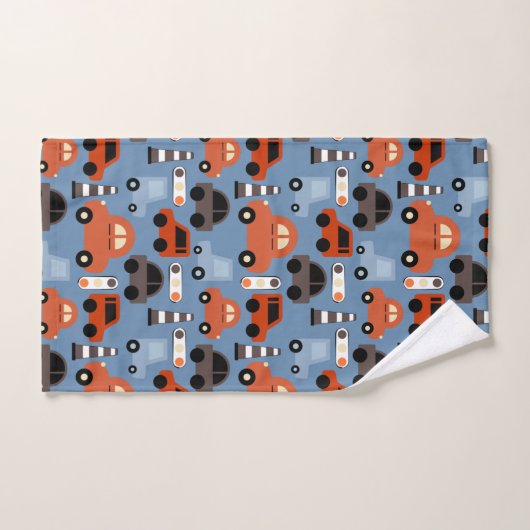 voitures caricaturales (Serviette à main)