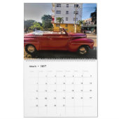 Voitures classiques de Cuba 2 Calendrier (Mar 2027)