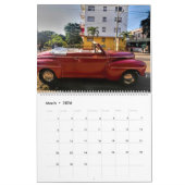 Voitures classiques de Cuba 2 Calendrier (Mar 2026)