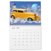 Voitures dans le calendrier de nuages par (Mar 2027)
