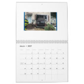 Voitures dans les maisons Calendrier 2021 (Mar 2027)